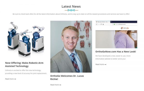 OrthoGoNow.com Has a New Look! – Welcome to OrthoGo!